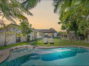 Modern Beach home with large private gardens